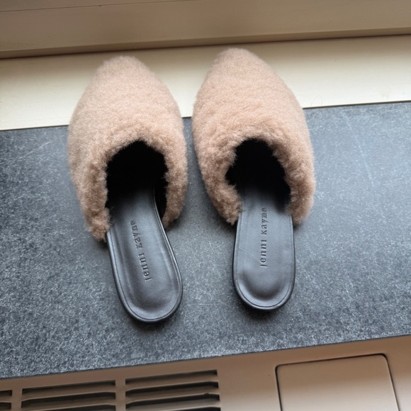 Jenni Kayne Genuine Shearling Mules - Picture 3 of 7